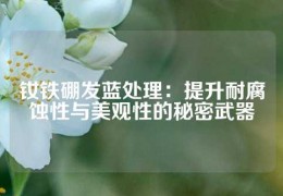 釹鐵硼發(fā)藍(lán)處理：提升耐腐蝕性與美觀性的秘密武器