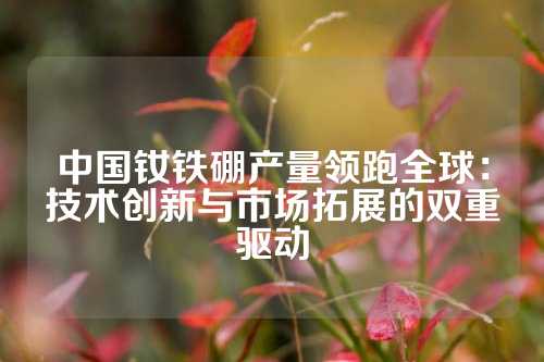 中國(guó)釹鐵硼產(chǎn)量領(lǐng)跑全球:技術(shù)創(chuàng)新與市場(chǎng)拓展的雙重驅(qū)動(dòng)
